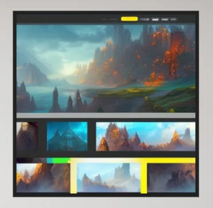 Interface Web selon l'IA