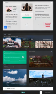 Interface Web selon l'IA